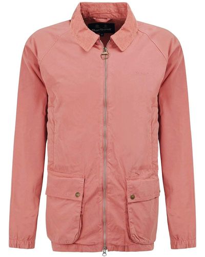 Barbour Domus Casual Jacket - Red