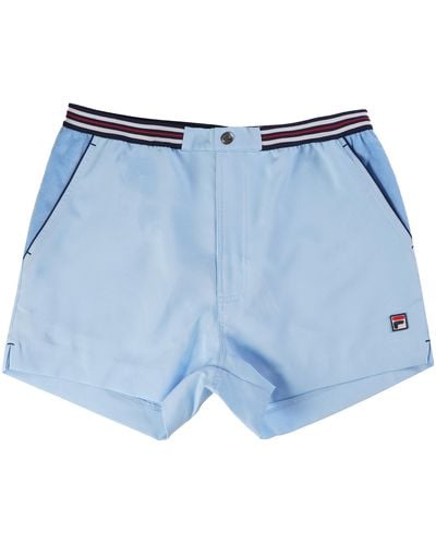 Fila Hightide 4 Terry Pocket Stripe Shorts - Blue