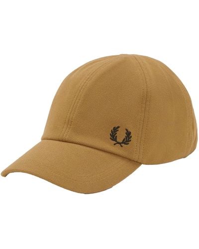 Fred Perry Classic Pique Cap - Natural