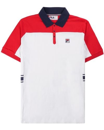 Fila Mivvi Polo Shirt - Red