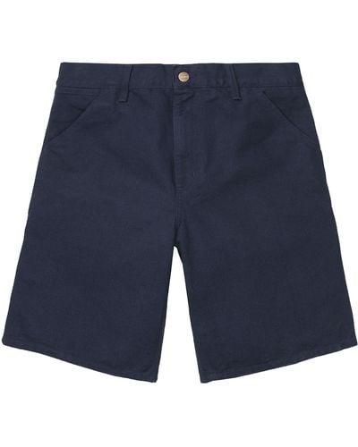 Carhartt Single Knee Shorts - Blue
