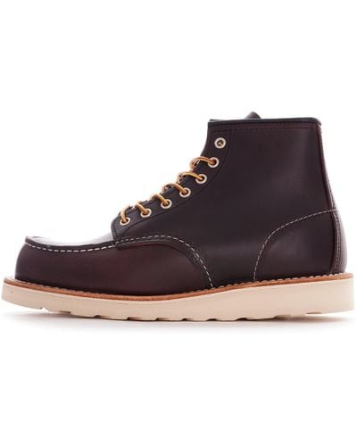 Red Wing Classic Moc Toe Boot - Black