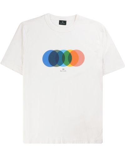 Paul Smith Circles Graphic T-shirt - White