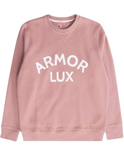 Armor Lux Heritage Armor-lux Sweatshirt - Pink