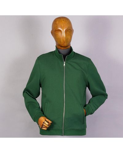 None Of The Above Henry Track Top - Green