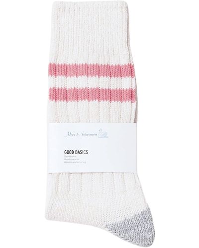 Merz B. Schwanen Good Basics Socks - White
