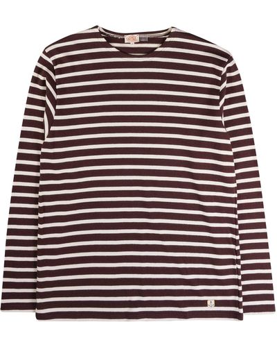 Armor Lux Breton Striped T-shirt - Red