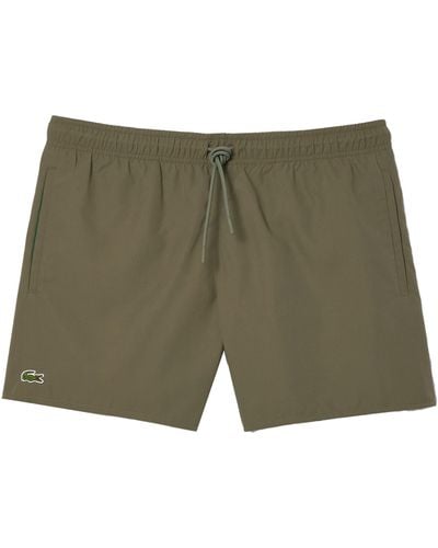 Lacoste Lightweight Swim Shorts - Green