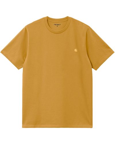 Carhartt Short Sleeve Chase T-shirt - Yellow
