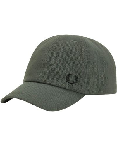 Fred Perry Classic Pique Cap - Green
