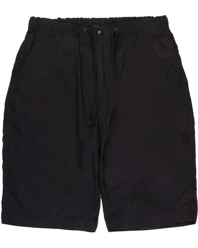 Orslow New Yorker Shorts Cotton Poplin - Black