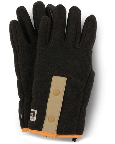 Elmer Gloves Recycled Wool Fleece Gloves - Black