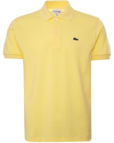 Lacoste Classic Pique Polo Shirt - Yellow