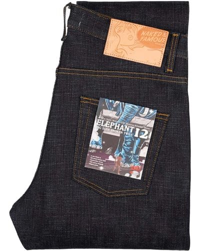 Naked & Famous Naked & Famous Weird Guy Elephant 12 - Black