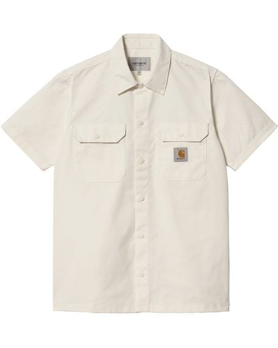 Carhartt Short Sleeve Master Shirt - Natural