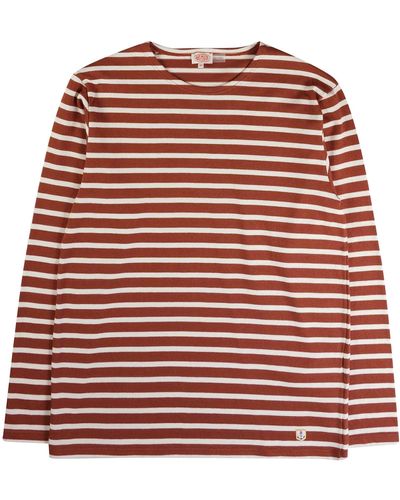 Armor Lux Breton Striped T-shirt - Red
