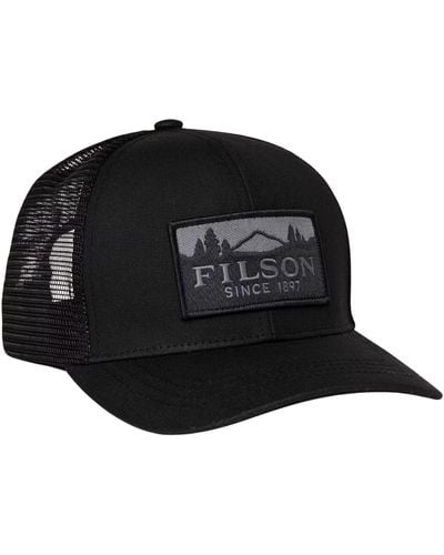 Filson Logger Mesh Cap - Black
