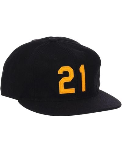 Ebbets Field Flannels Roberto Clemente 1972 Signature Ballcap - Blue