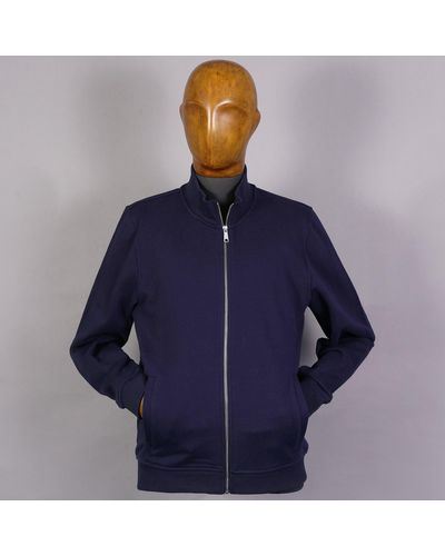 None Of The Above Henry Track Top - Blue