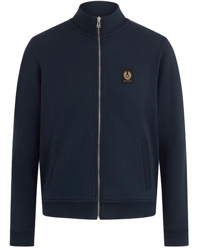 Belstaff Full Zip Sweatshirt - Blue