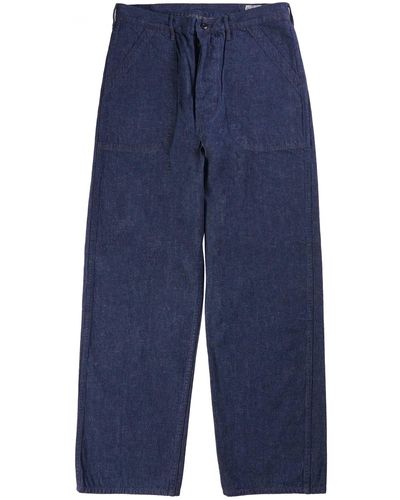Orslow Us Navy Pant - Blue