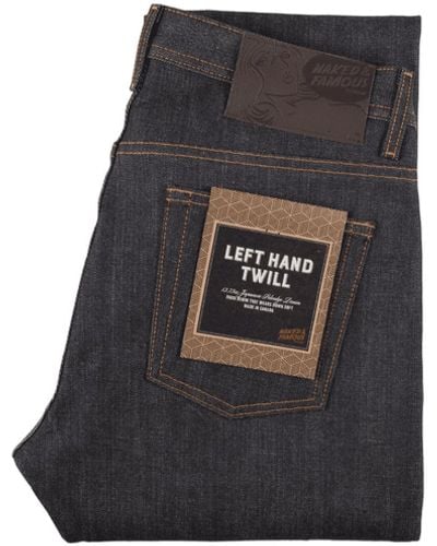 Naked & Famous Naked And Famous Super Guy Left Hand Twill Indi - Multicolour