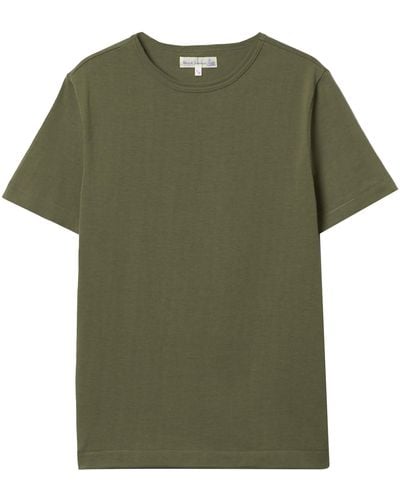 Merz B. Schwanen Loopedwheeled T-shirt - Green