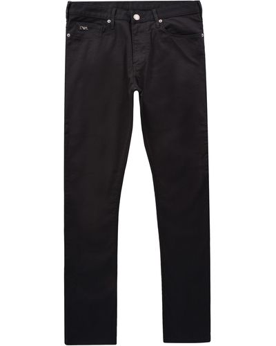 Emporio Armani J06 Slim Fit Denim Jeans - Black
