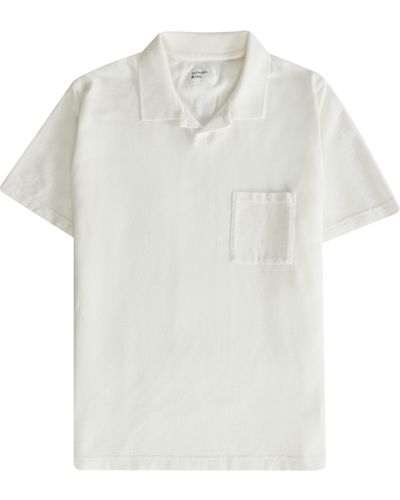 Universal Works Vacation Polo Shirt - White