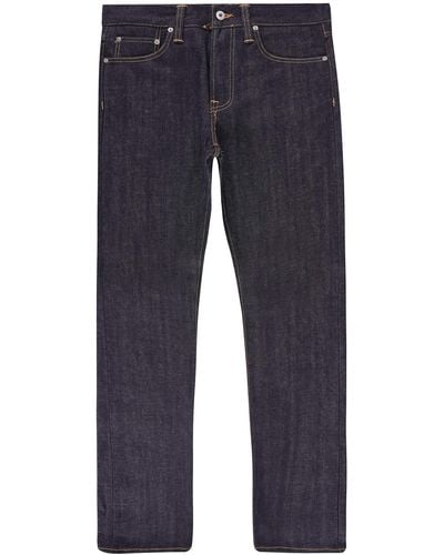 Edwin Ed 39 Jeans 63 Rainbow Selvage Blue Unwashed