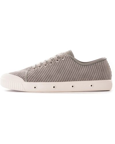 Spring Court G2 Wale Corduroy Leather - Grey