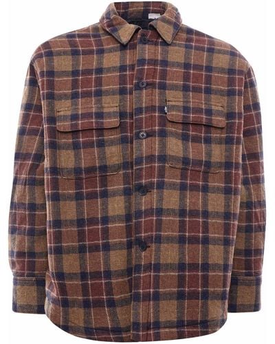 Levi's Levis Made And Crafted Levis Made And Crafted Filled Overshirt - Multicolour