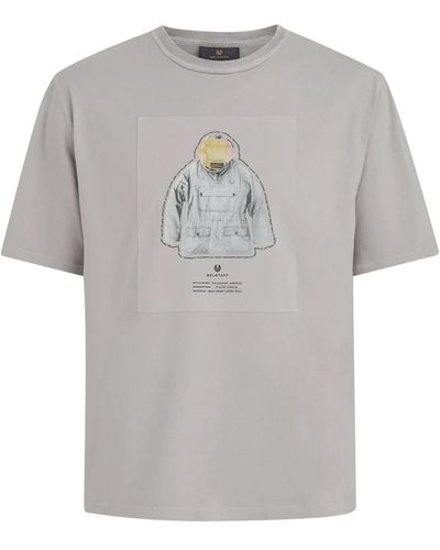 Belstaff Dalesman Graphic T-shirt - Grey