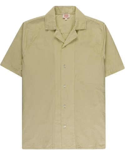 Armor Lux Short Sleeve Shirt - Green