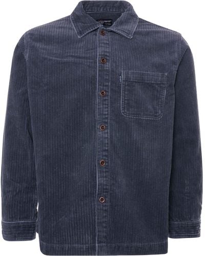 C17 Jeans C17 Corduroy Shirt - Blue - Cds88072-blu Cord Sh