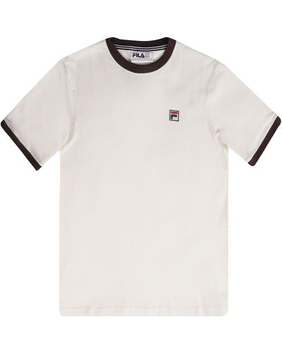 Fila Marconi Ringer T-shirt - Egret - Multicolour