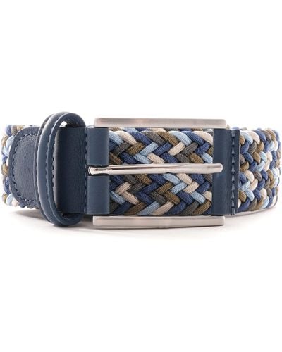Anderson's Anderson's Woven Belt - Blue