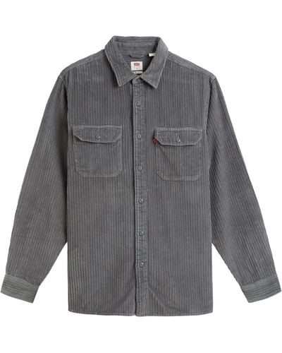 Levi's Jackson Worker Overshirt - Pewter - Grey