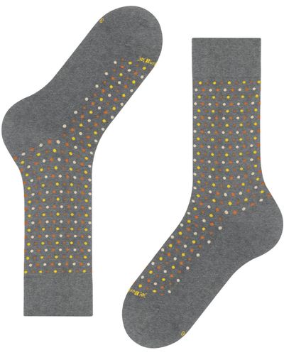 Burlington Dot Socks - Grey