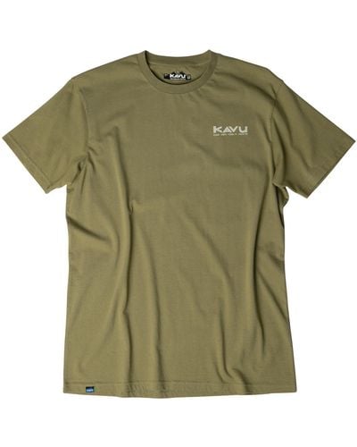 Kavu Paddle Out T-shirt - Green