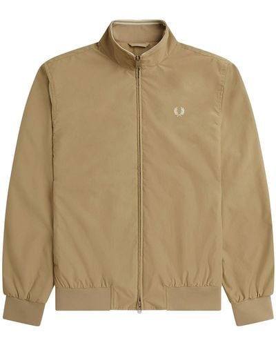 Fred Perry J2660 Brentham Jacket - Green