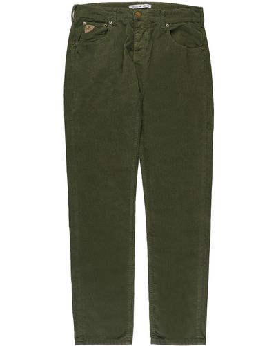 Lois Sierra Thin Corduroy Trousers - Green