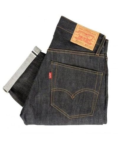 Levi's Levis Vintage 1967 - 505 Rigid Pre-shrunk Dark Indigo Jeans - Blue