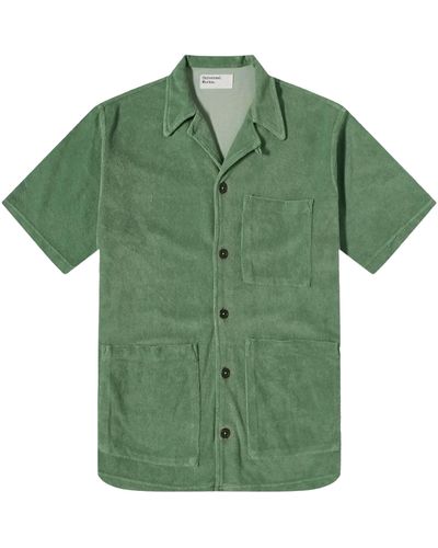 Universal Works Island Shirt - Green