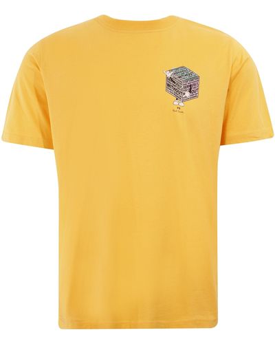 Paul Smith Cubeman T-shirt - Yellow
