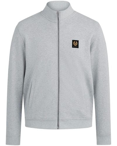 Belstaff Full Zip Sweatshirt - Grey