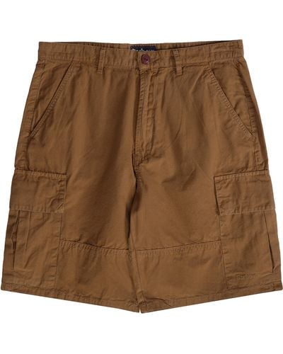 Barbour Essential Ripstop Cargo Shorts - Brown