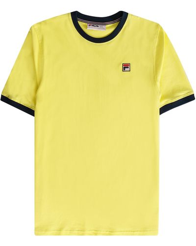 Fila Marconi Essential Ringer T-shirt - Yellow
