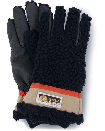 Elmer Gloves Teddy Fleece Gloves - Blue