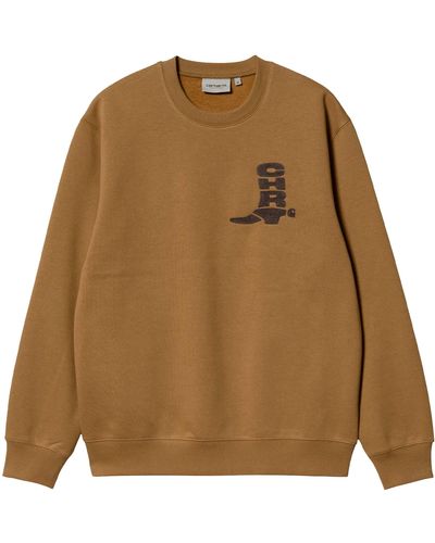 Carhartt Boot Sweatshirt - Brown